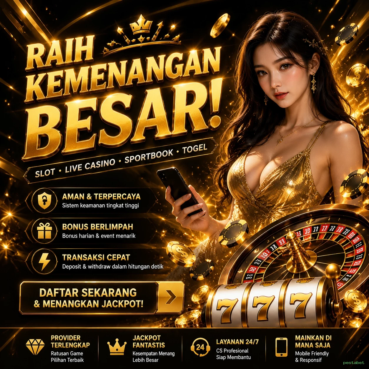 Keamanan Transaksi di pestabet yang Perlu Diketahui